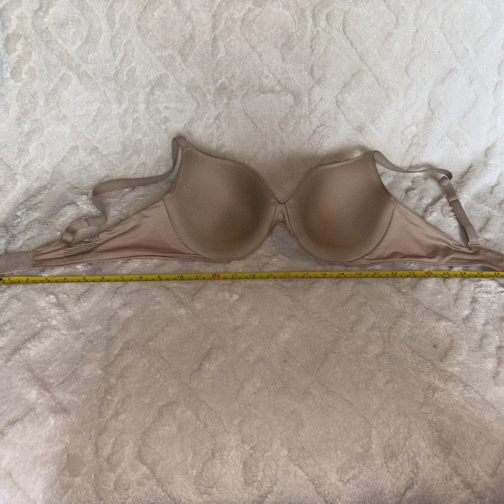 Hanes Size large Women's Back Closure Brass (2) Black/Beige - Picture 9 of 10